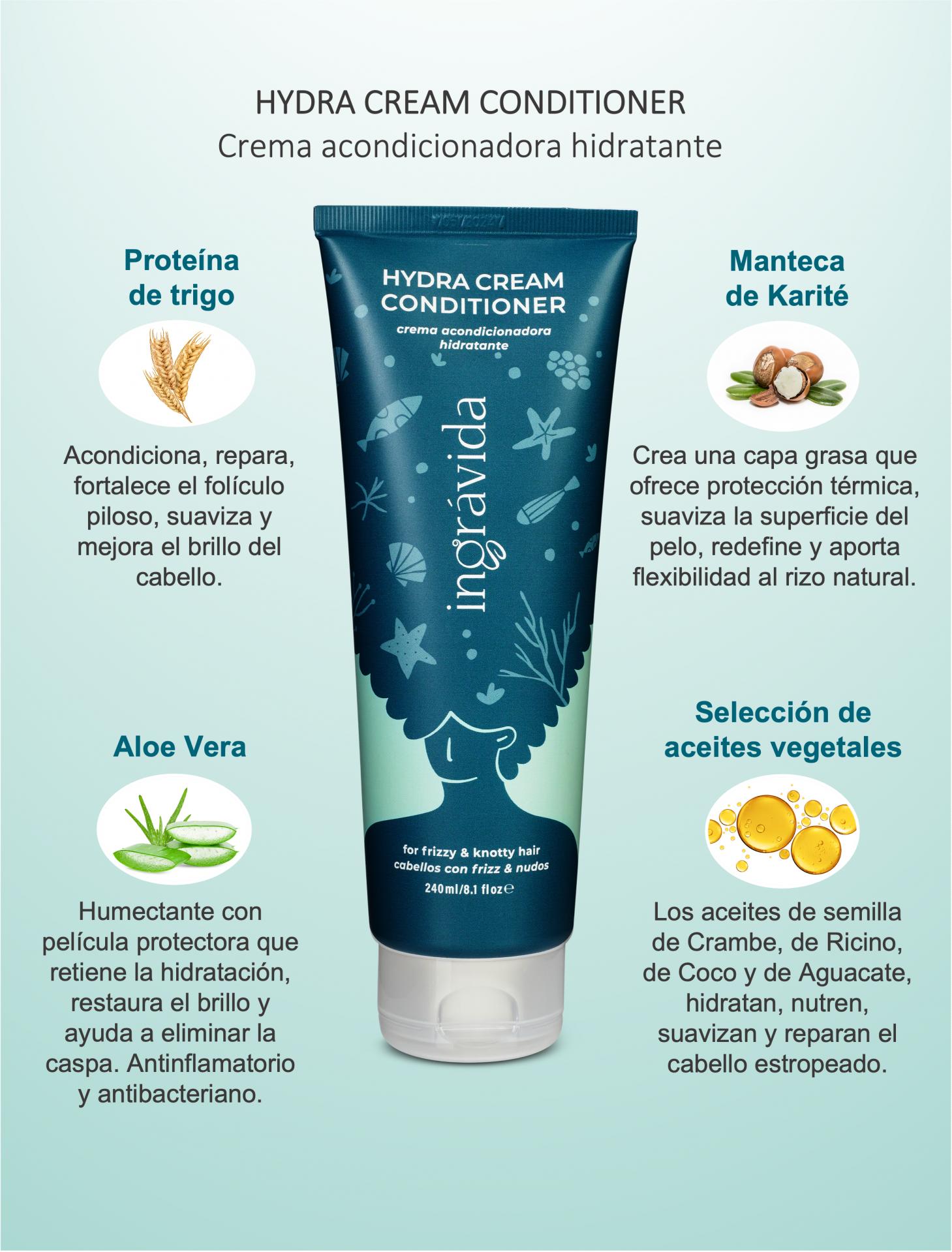 Acondicionador Hydra Cream Ingrávida