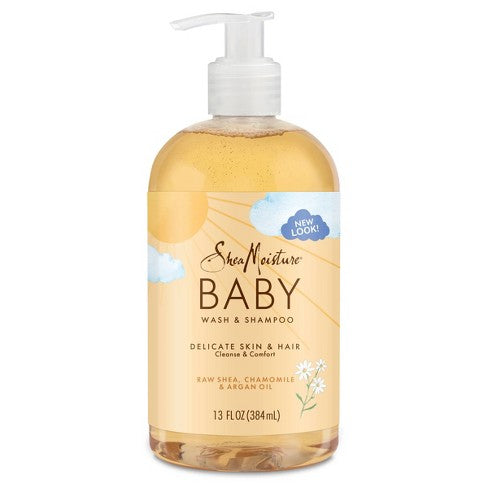 Champú y Gel Baño Baby Raw Shea Butter Shea Moisture