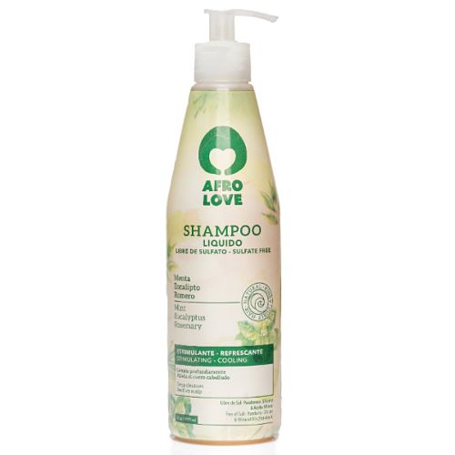 Champú Menta  290 ml. Afro Love