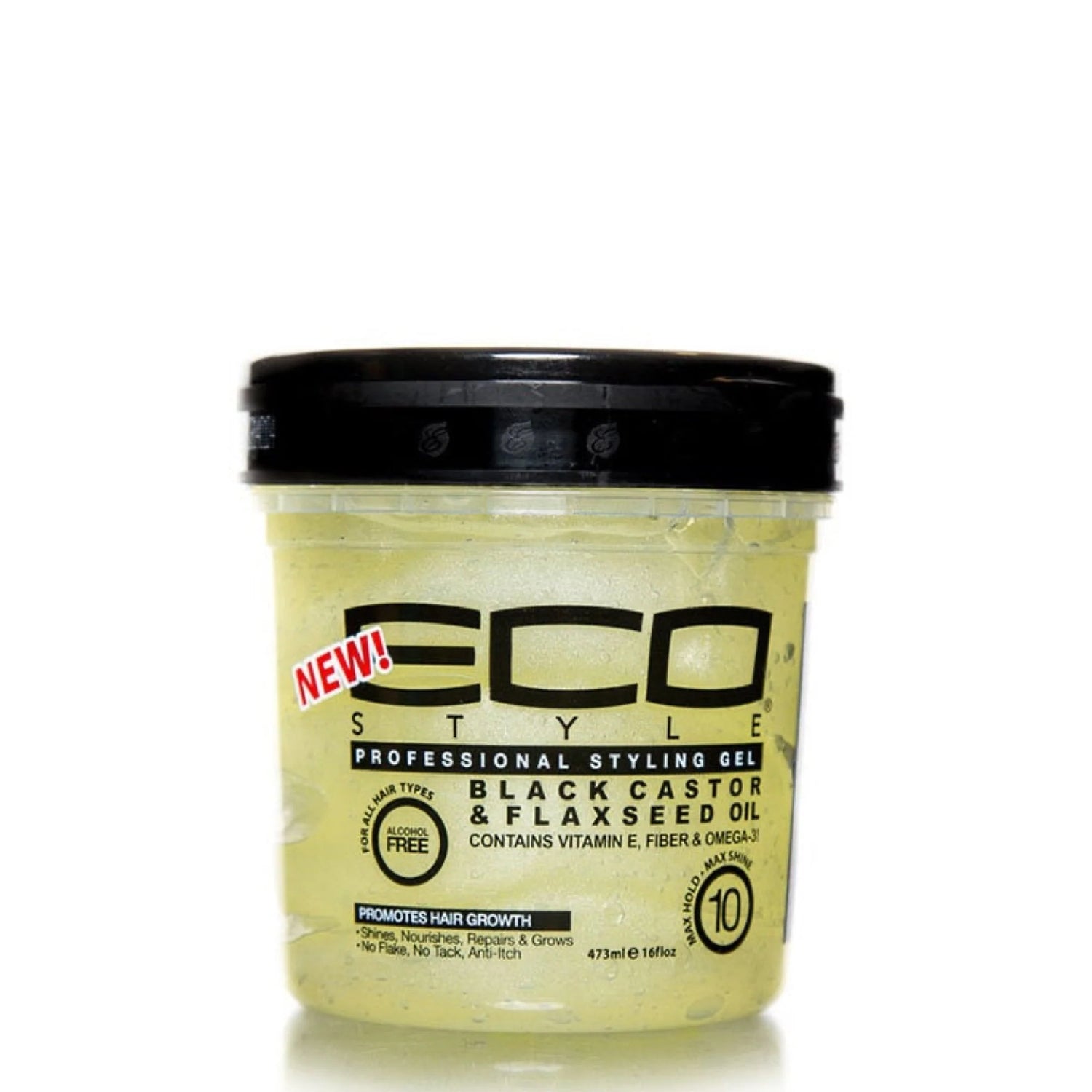 Eco Styler Black Castor & Flaxeed Oil Styling Gel