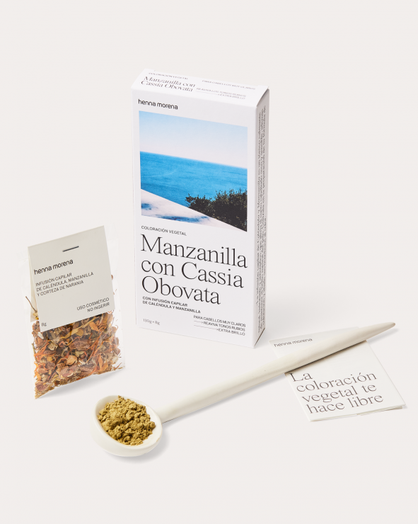 Manzanilla con Cassia de Henna Morena